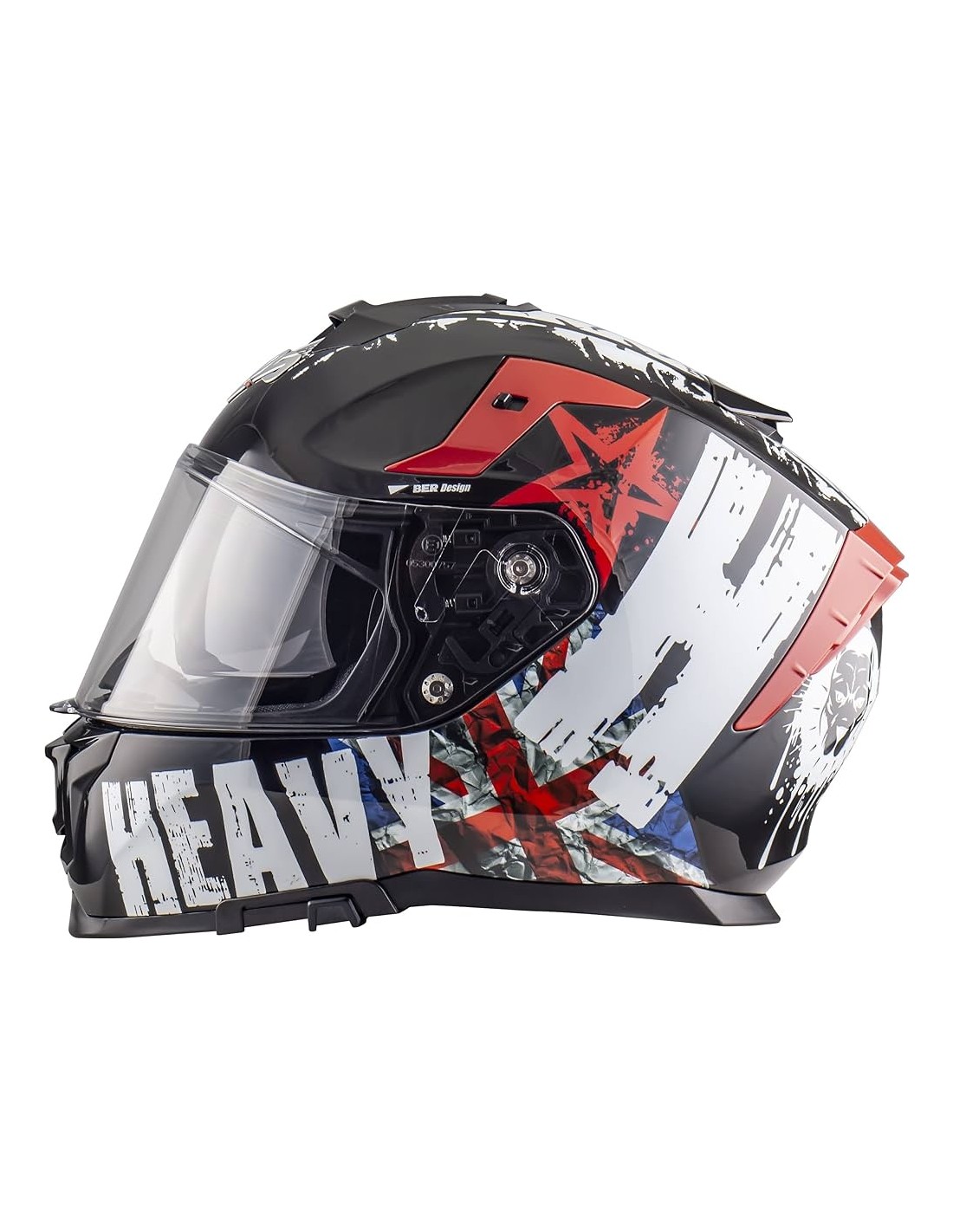 Casco Moto Integrale Nos Ns Heavy