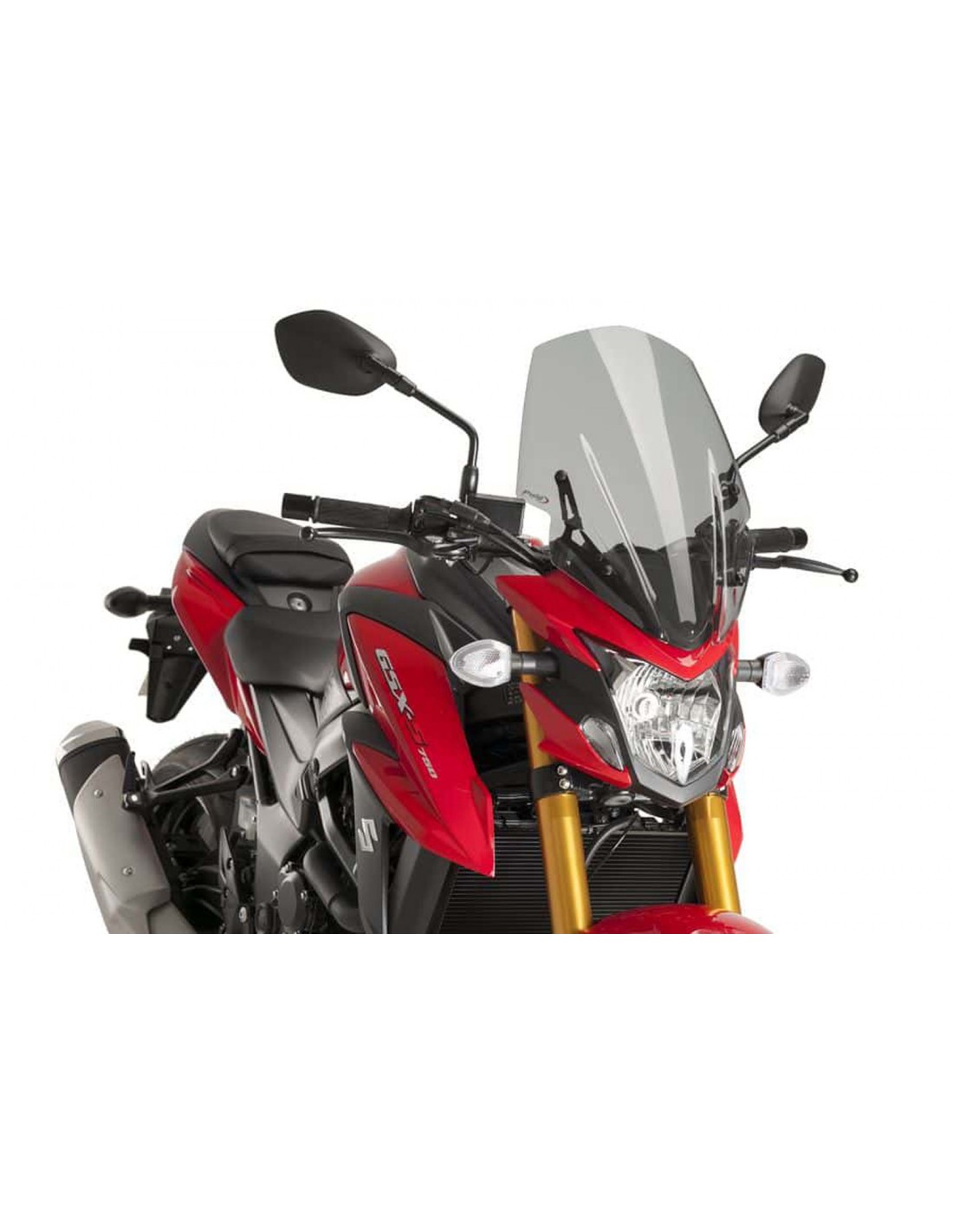 Puig Cupolino Naked New Generation Touring Per Suzuki Gsx S Fume Chiaro