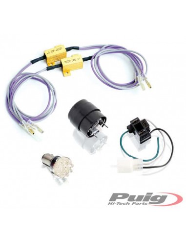 puig resistenze per frecce a led - prodotto realizzato per moto che montano frecce a lampada originale da 25 watt, resistenza 3,