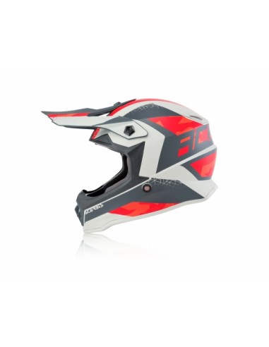 Casco cross bambino Acerbis Steel nero