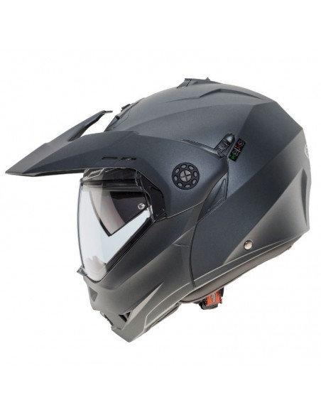 casco moto modulare caberg tourmax antracite opaco vendita online Como