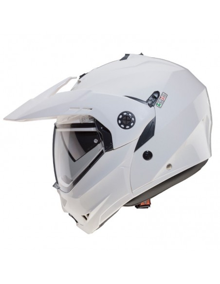 casco moto modulare caberg tourmax bianco metal vendita online Como