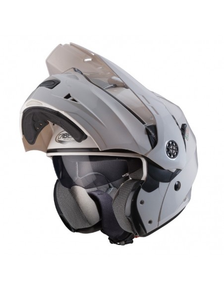 casco moto modulare caberg tourmax bianco metal vendita online Como