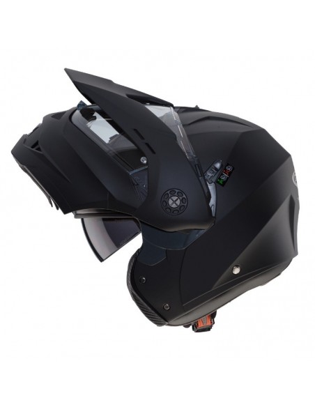 casco moto modulare caberg tourmax nero opaco vendita online Como