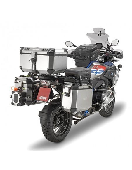 valigia laterale moto GIVI Trekker outback 37l alluminio line DX vendita online Como